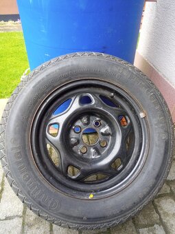 Predám rezervu14"disk5 1/2J×14"CH s pneumatikou185/65R14 8 - 6