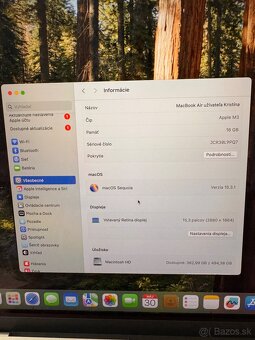 MacBook Air 15" M3 SK 2024 Hviezdny biely - 6