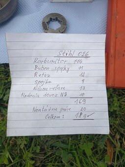 Predám, vymením pilu STIHL 026 v TOP stave - 6