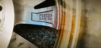 4x originál alu Peugeot + pneu Continental 205/55R16 - 6