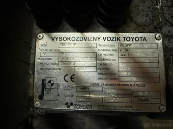 Vysokozdvižný vozík Toyota LPG VZV 02-8FGF15 - 6