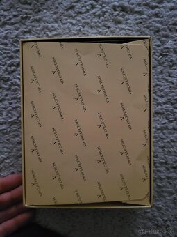 Úplne nová čierna pánska kožená peňaženka - 6