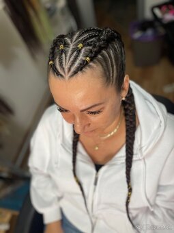 Zapletanie copíkov - afro copíky, boxerské copy, brčky - 6