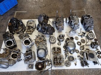 Yamaha xt 600 tt 600 diely motor - 6