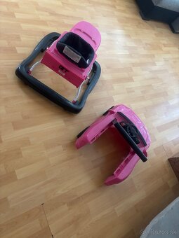 Chodítko Ford Mustang Pink 3v1 - 6