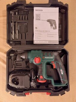 Parkside AKU vŕtacie kladivo PBHA 12 A1 na 12V - 6