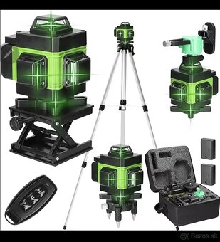 Nivelačný profi laser tzv 4D tj 16/líniový so zeleným lúčom - 6