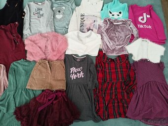 Veľký balík jesenného oblečenia 128-134 - 6