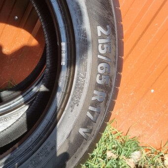 Predám 2ks letné pneu CONTINENTAL - 6