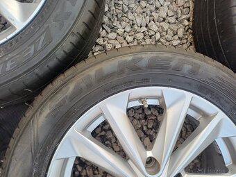 Orig. hliníkové disky Nissan R17, 5x114,3 - 6