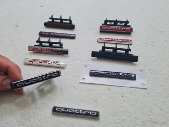 QUATTRO menší nápis do masky v rôznych farbách - 6