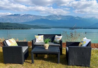 Útulná sedacia súprava – ratanový vzhľad, super cena - 6