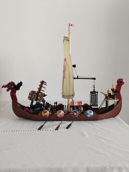 LEGO 7018 Viking Ship challenges the Midgard Serpent - 6