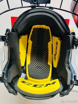Predám prilbu CCM Tacks 210 Combo SR nová - 6
