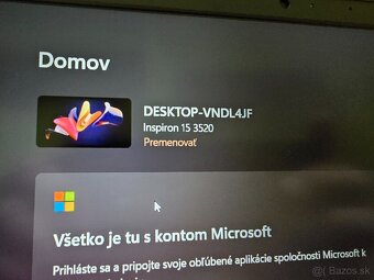 Dell Inspiron 15 s 512gb ssd diskom 8gb ram a intel core i3 - 6