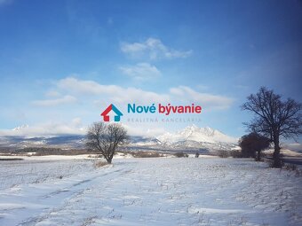 Stavebný pozemok Veľký Slavkov , výhľad na Vysoké Tatry - 6