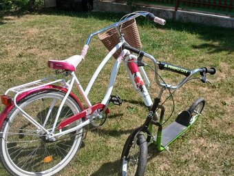 mestský bicykel + kolobežka - 6