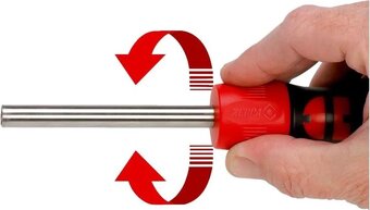 Multifunkčný skrutkovač s ráčnou WÜRTH Zebra - 6