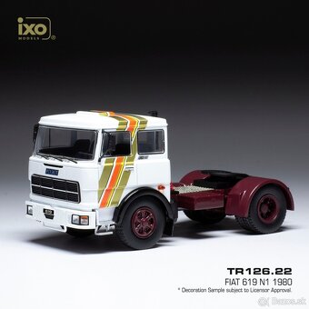 Modely evropských kamionů 1:43 IXO - 6