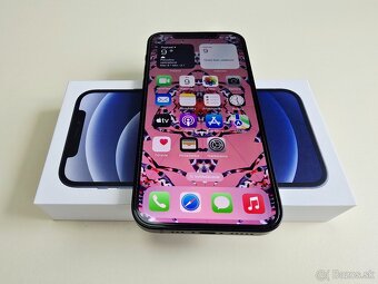APPLE IPHONE 12 64GB BLACK TOP STAV,BATERKA 100% - 6