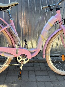 Dámsky retro bicykel KrossLe Grand Lille 28” ružovej farby - 6