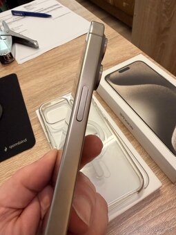 iPhone 15pro Max Natural Titanium 256gb - 6