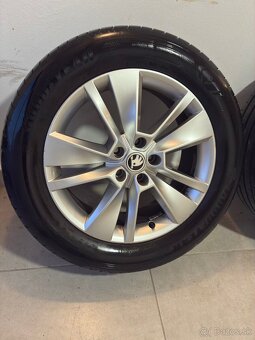 Disky + Letné pneumatiky 235/55 r18 (5x112) - 6