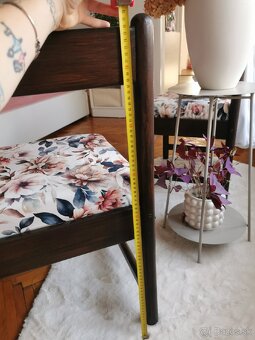 Vintage kvetinové stoličky - 6