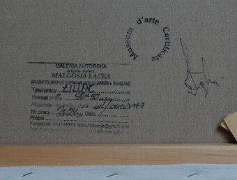 OBRAZ - Olejomaľba -Małgorzata Łącka - Májová báza - 6