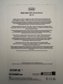 Apple iPad mini (2021) Wi-Fi 64GB Space Gray - 6