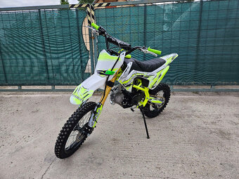 125cc Dirt Bike v neónovo zelenej farbe 17/14 - 6