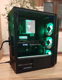 Herný kvalitný PC s RTX 3070+RYZEN 5+32GB RAM+ARGB+NVMe - 6