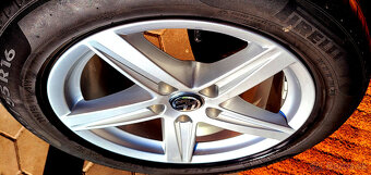 alu R16 5x112 orig. Audi + VW, Škoda Seat, pneu 205/55 TOP - 6