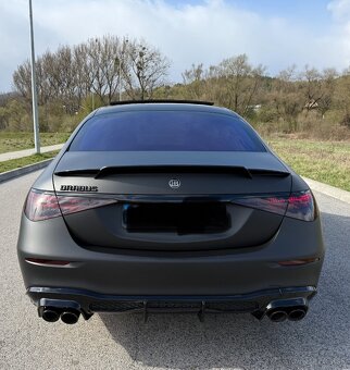 Mercedes S W223 AMG Brabus style zadný difúzor - 6