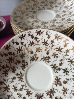 Porcelán šálky + podšálky czechoslovakia - 6
