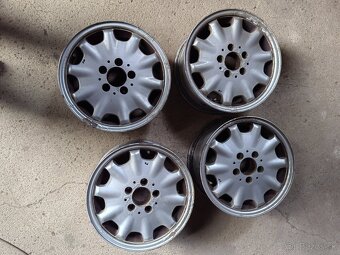 Mercedes Alu disky R15 -Dve sady - 6