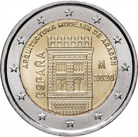 Euromince - pamatne dvojeurove mince ŠPANIELSKO - 6