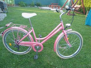Dievčenský/dámsky retro bicykel - 6