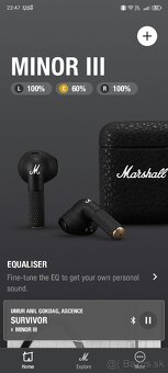 Marshall Minor III – Bezdrôtové slúchadlá, pekný stav
- 6