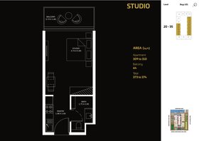 PREDAJ Investičný Štúdiový apartmán - Dubaj, Bussines bay - 6