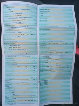Predam Mazda 626 2.0DITD 66kw r.v 1999 - 6