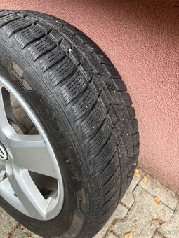 Zimná sada VW 5x112 R16 -205/55 R16 Barum - 6