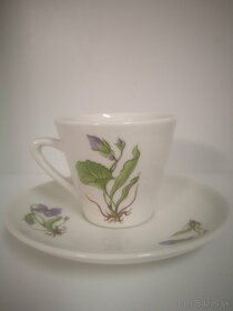 Kávová súprava - kvet fialka -  DITMAR URBACH - 6