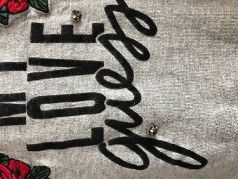 GUESS originál Nová kolekcia/perlickovy tenký svetrik S/M - 6