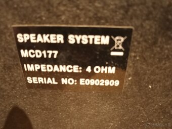 Predám hifi systém Philips MCM 1150/12 - 6
