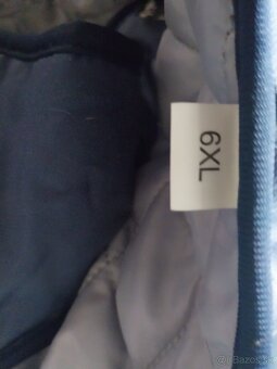 Zimný kabátik (bunda) pre psa (veľkého) 6XL - 6