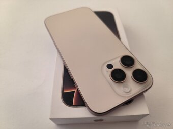 apple iphone 16 PRO 128gb Desert Titanium / Batéria 91% - 6