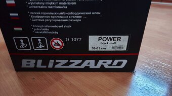 Lyžiarská Prilba Blizzard (58-61cm) + lyž.okuliare Blizzard - 6