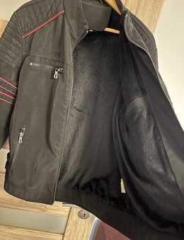 Kožená bunda xl umelá koža nová - 6