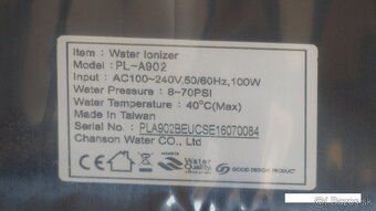 Nový komerčný ionizátor vody Chanson Miracle Max Revolution, - 6
